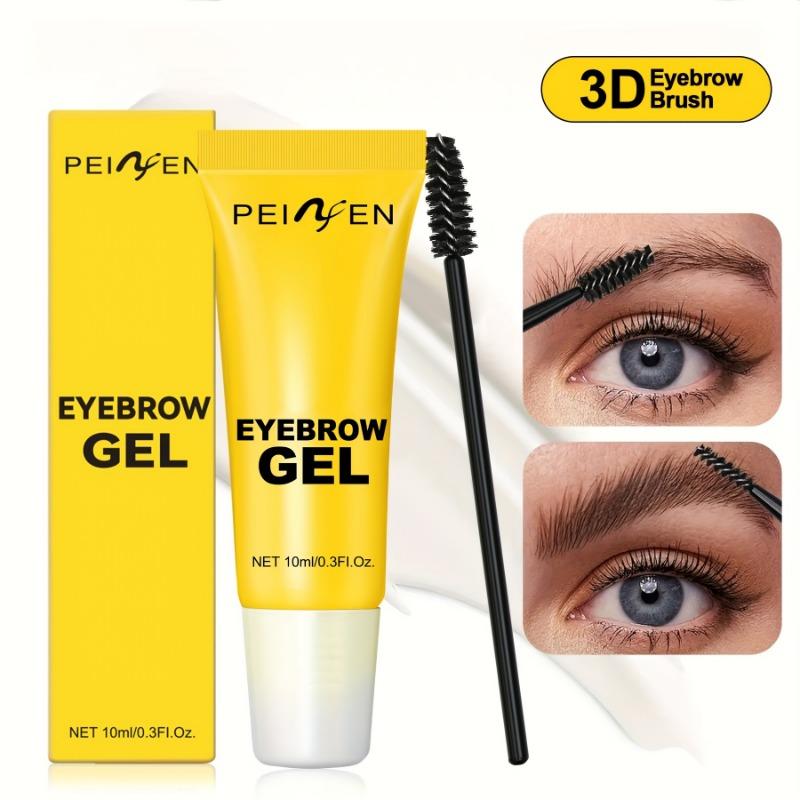 Стойкий гель для укладки бровей Clear Brow Fix Gel с щеточкой