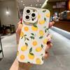 Милый Креативный Чехол для Телефона с Рисунком Фруктов и Лимонов для iPhone 16 12 13 Mini 11 14 15 Pro Max X XS XR 7 8 Plus SE2 Мягкий Силиконовый Чехол