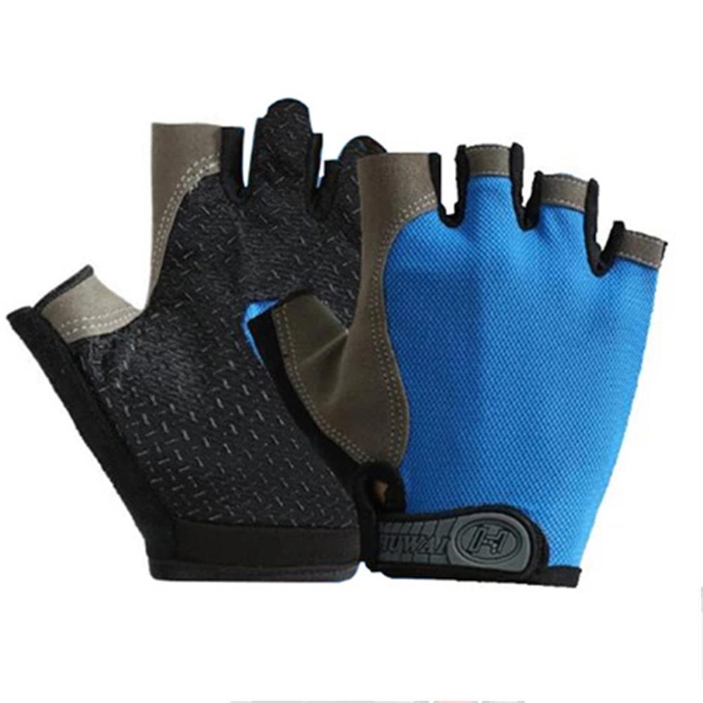 1 Pair Durable Half Finger MTB Outdoor Cycling Gloves Bodybuilding Bicycle Gloves Riding Gloves