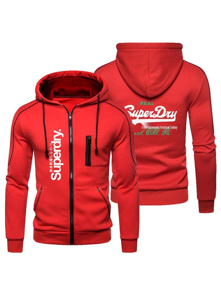 Мужской комплект: Худи и свитшот с принтом от SUPERDRY