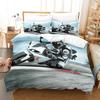 Super Cool Motorcycle AU Queen 210x210cm Bedding Duvet Cover Sets Kids,twin Full Queen King Bedroom Set Bedclothes 100% Quality