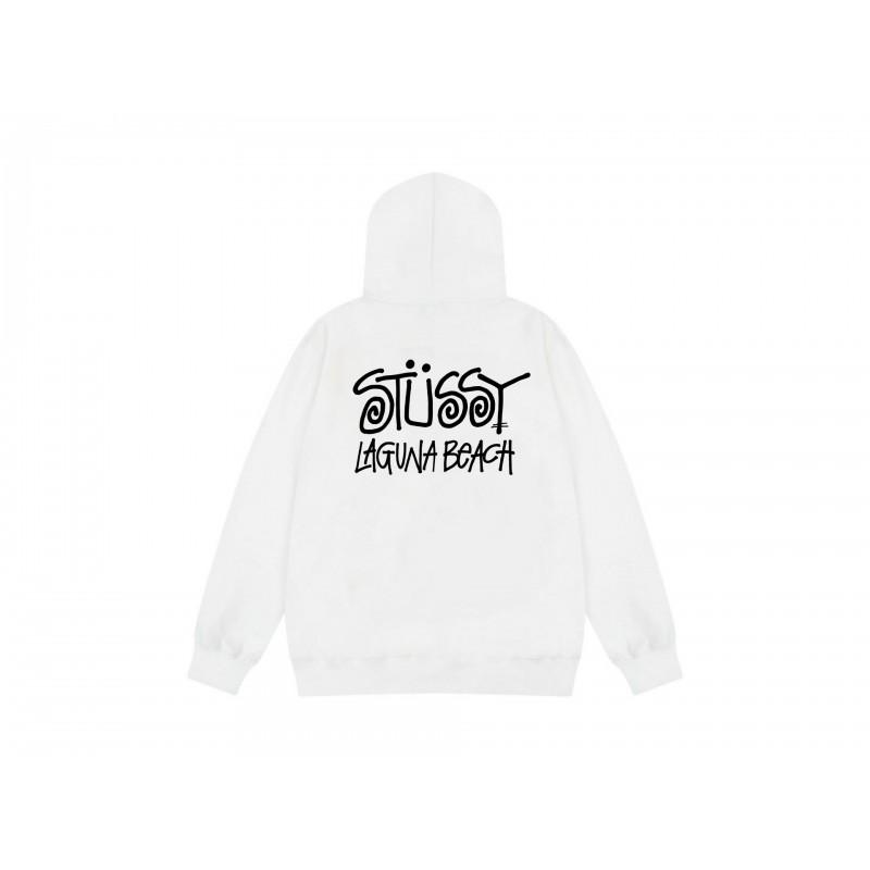 Mens Unisex Hooded Sweatshirt Letter Print Loose Fit Casual Top