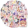 50Pcs Adult Anime Sexy Stickers Suncensored Decals For Laptop Phone Sticker