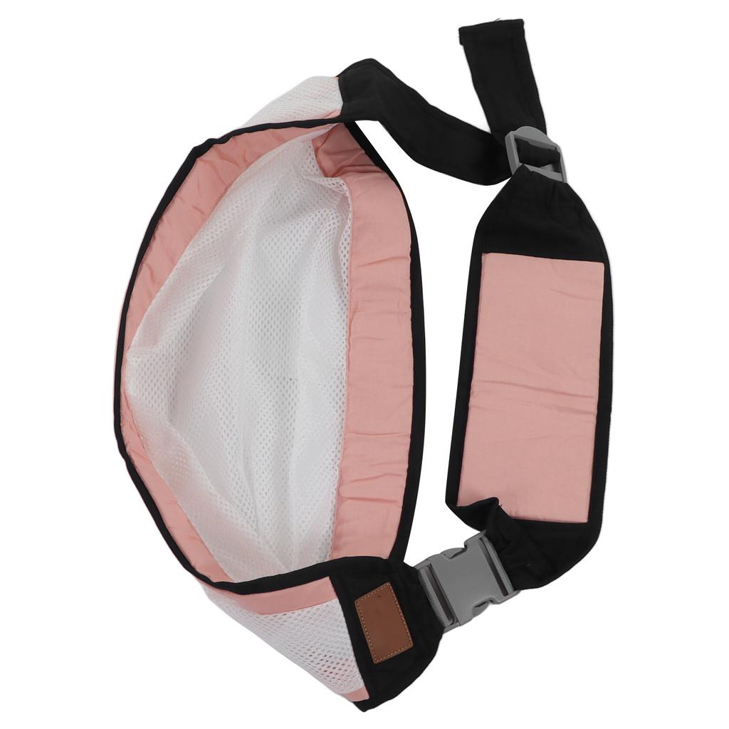 Baby Sling Carrier Multifunctional Foldable Ergonomic Breastfeeding Wrap for Baby Infant Pink