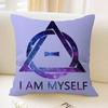 Therian Delta Logo Personalized Pillow Cover Kids Bedroom Wild Party Decor Pillowcase kid Birthday shower Gift