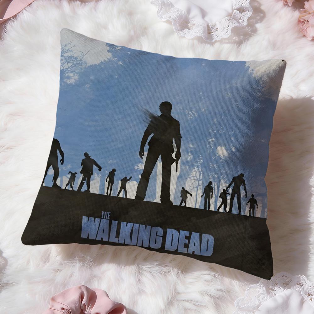 Чехол на подушку The W-walking dead Премиум Комфорт Двусторонний Чехол для Подушки - Дизайн "Два в Одном" для Любой Комнаты и Салона Автомобиля