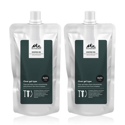 Сменный блок геля для бритья Manhurst 250 г 2 упаковки