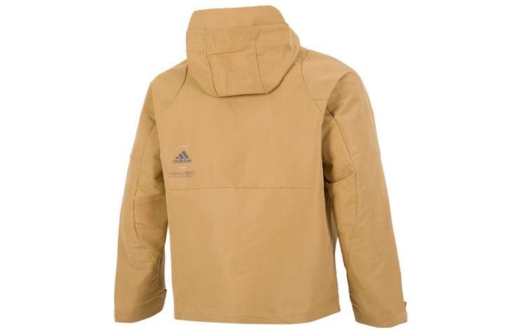 adidas Куртки Мужские Коричневый Желтый С капюшоном Умеренная Другое HM5167