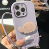 Милый слоненок-подставка подходит для чехла мобильного телефона Apple 17PROMAX 15/16 Huawei Honor, полностью закрывающего.