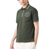 Lacoste Мужская рубашка-поло HCF/Черно-зеленая PH2527-HCF