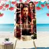 Custom Bayer Leverkusen Print Beach Towel, Large Soft Quick Dry Towel for Beach Camping Swimming