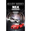 1/32 Honda Acura NSX NA1 Суперкар Гоночный Спортивный Пара Сплав Металл Литье под Давлением Модель Автомобиля Оттянуть Коллекция & Хобби Подарки Презент