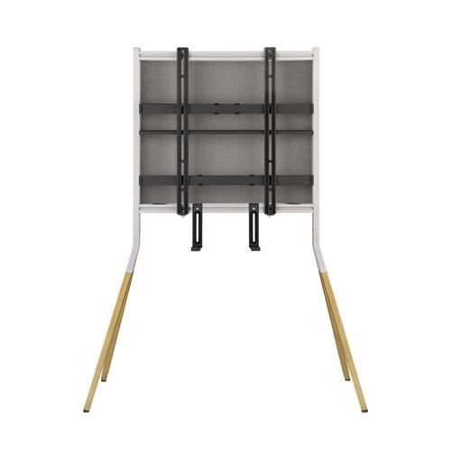 Pupitre à roulettes - one for all - wm 7482 - 50 kg - 32'' à 70'' - gris et bois