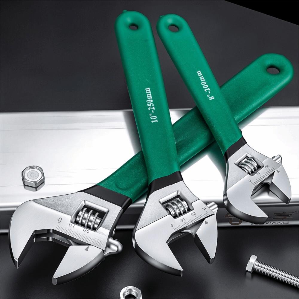 Chrome Vanadium Steel Professional Spanner Adjustable Hand Tools Adjustable Wrench Household