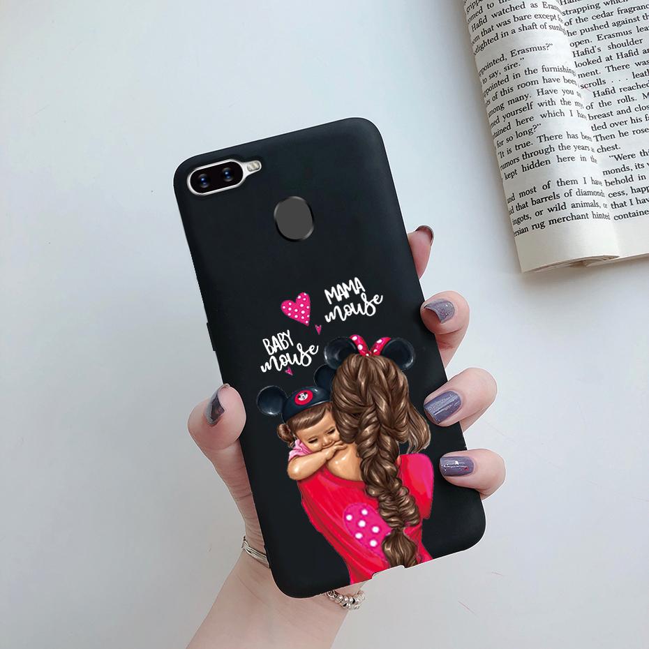 Case For OPPO A5S Back Cover Soft Candy Silicone Pretty Girls Phone Case For OPPO A5S AX5S A7 2018 AX7 A7N A12 Cover Coque Funda