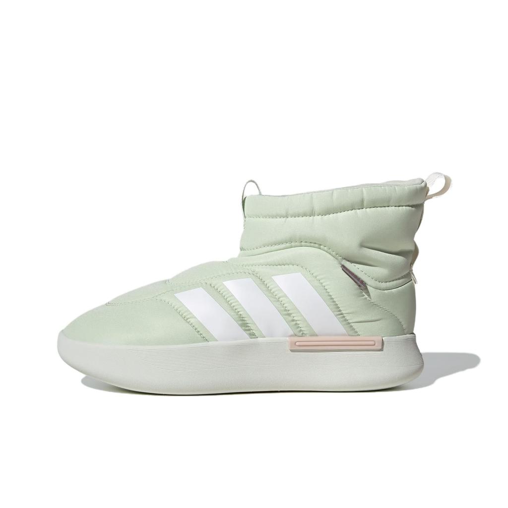 Adidas Adipuff Comfortable Versatile Non-Slip Wear-Resistant High-Top Casual Shoes Unisex Casual Shoes Green JP7746
