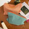 Plaid Makeup Bag with Zipper Cosmetic Organizer Ins Style Storage Bag  Women