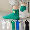 5 Pairs of Men Spring and Autumn Pure Cotton Deodorant Tube Socks