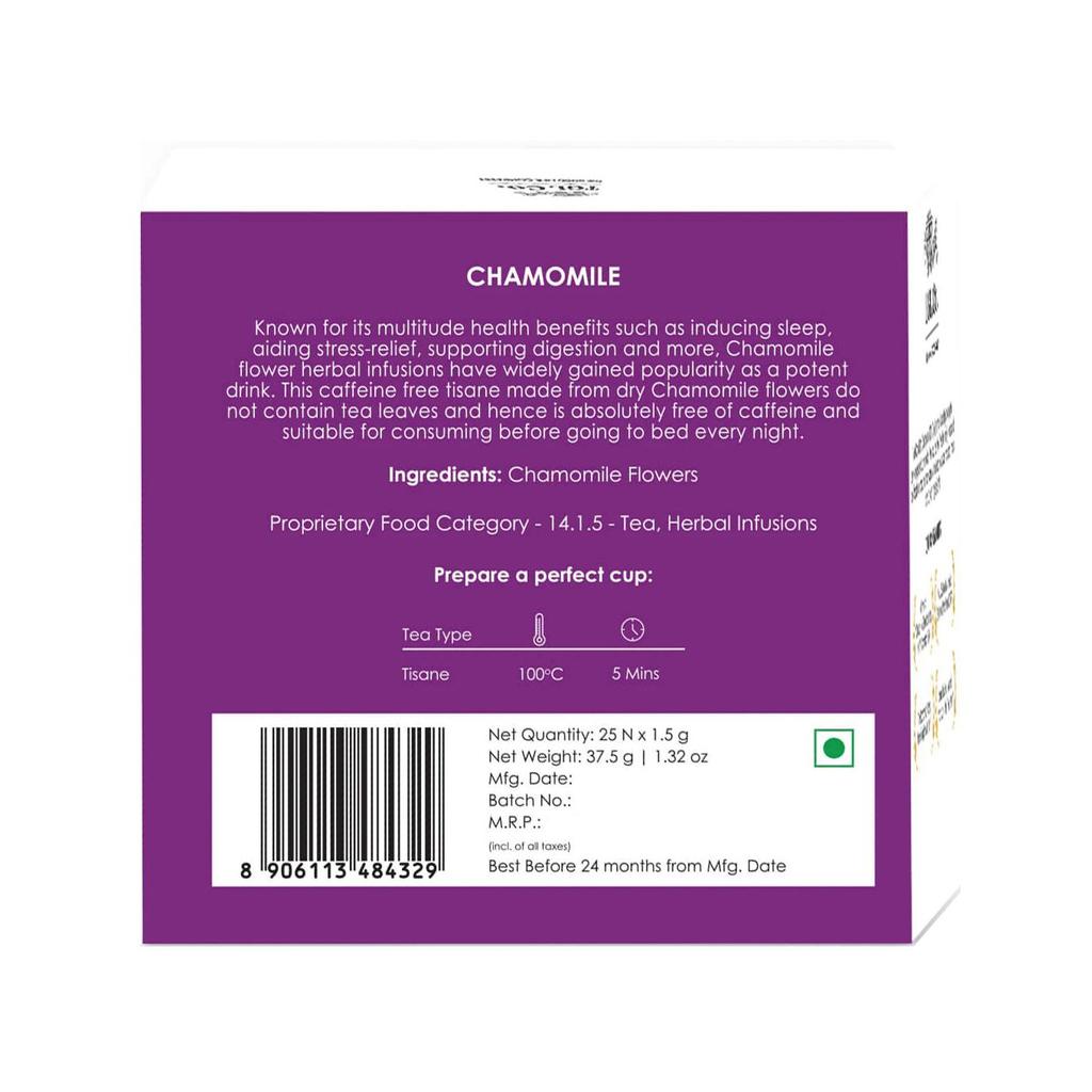 Chamomile Tea (25 Pak, 1.5 G), Chamomile Tea, TGL Co.
