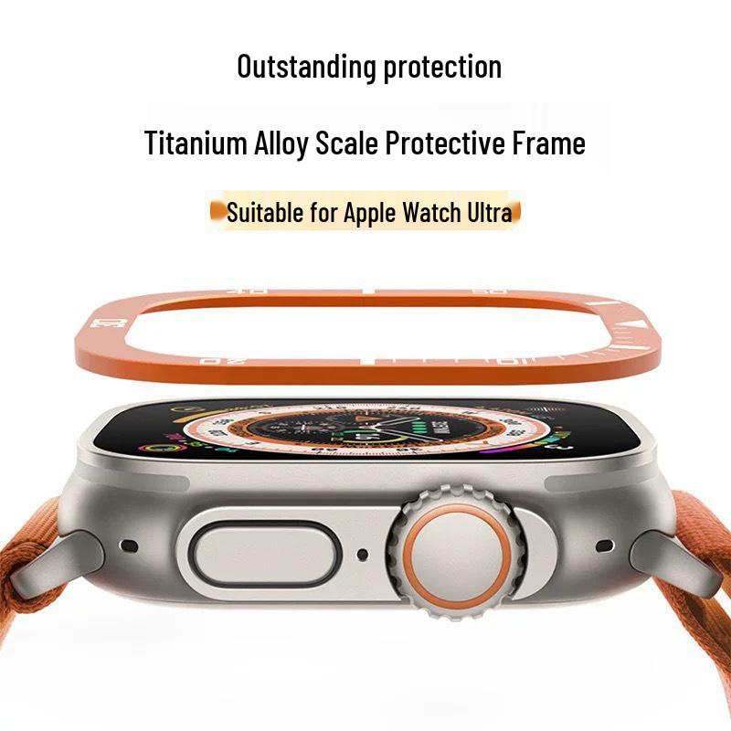 Защитный цифровой чехол-весы и пленка для Apple Watch Ultra 2/49мм