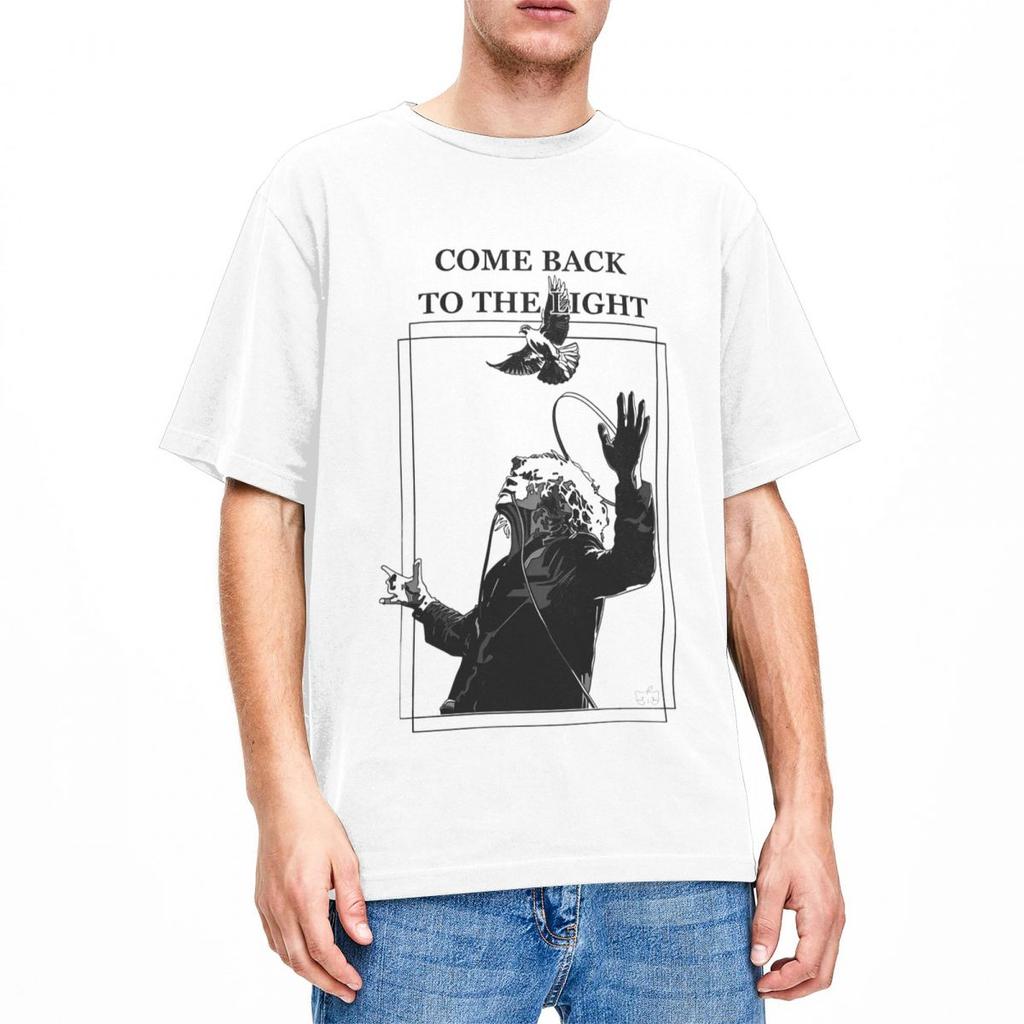 The GazettE RUKI COME BACK TO THE LIGHT Мерч Футболка Мужская Женская рок-музыка Crazy Pure Cotton Всесезонная одежда