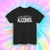 May Contain Alcohol Funny Drinking Party Graphic T-Shirt S-5XL