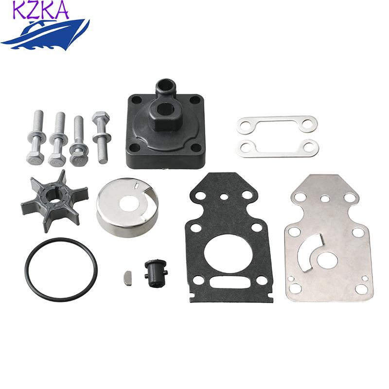 Water Pump Repair Kit 63V-W0078-00 For Yamaha Parsun Hidea 2 Stroke 9.9HP 15HP Outboard Engine 63V-44301 Replaces Parts