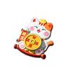 Rotatable 3D Refrigerator Magnets Cartoon Refrigerator Decorative Magnet  New Year Decoration