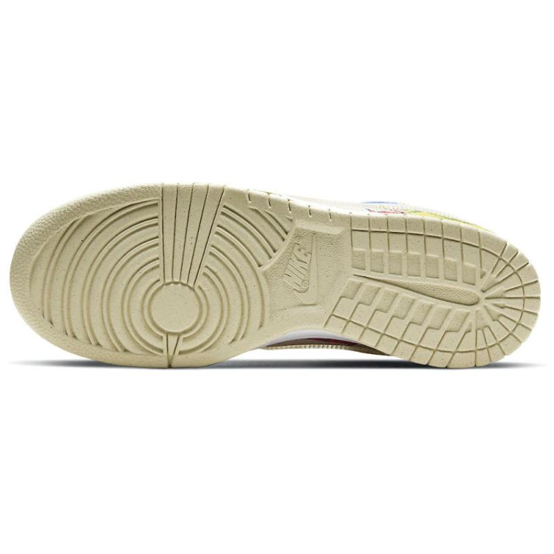 Nike Dunk SP "City Market" Низкие кеды для скейтбординга Унисекс Белый Разноцветный DA6125-900