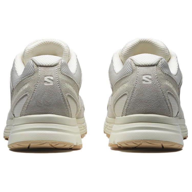 SALOMON X-Mission 4 Xmn-4 Замшевые Удобные Универсальные Низкие Функциональные Ботинки для Активного Отдыха Унисекс Земляной Серый 475092