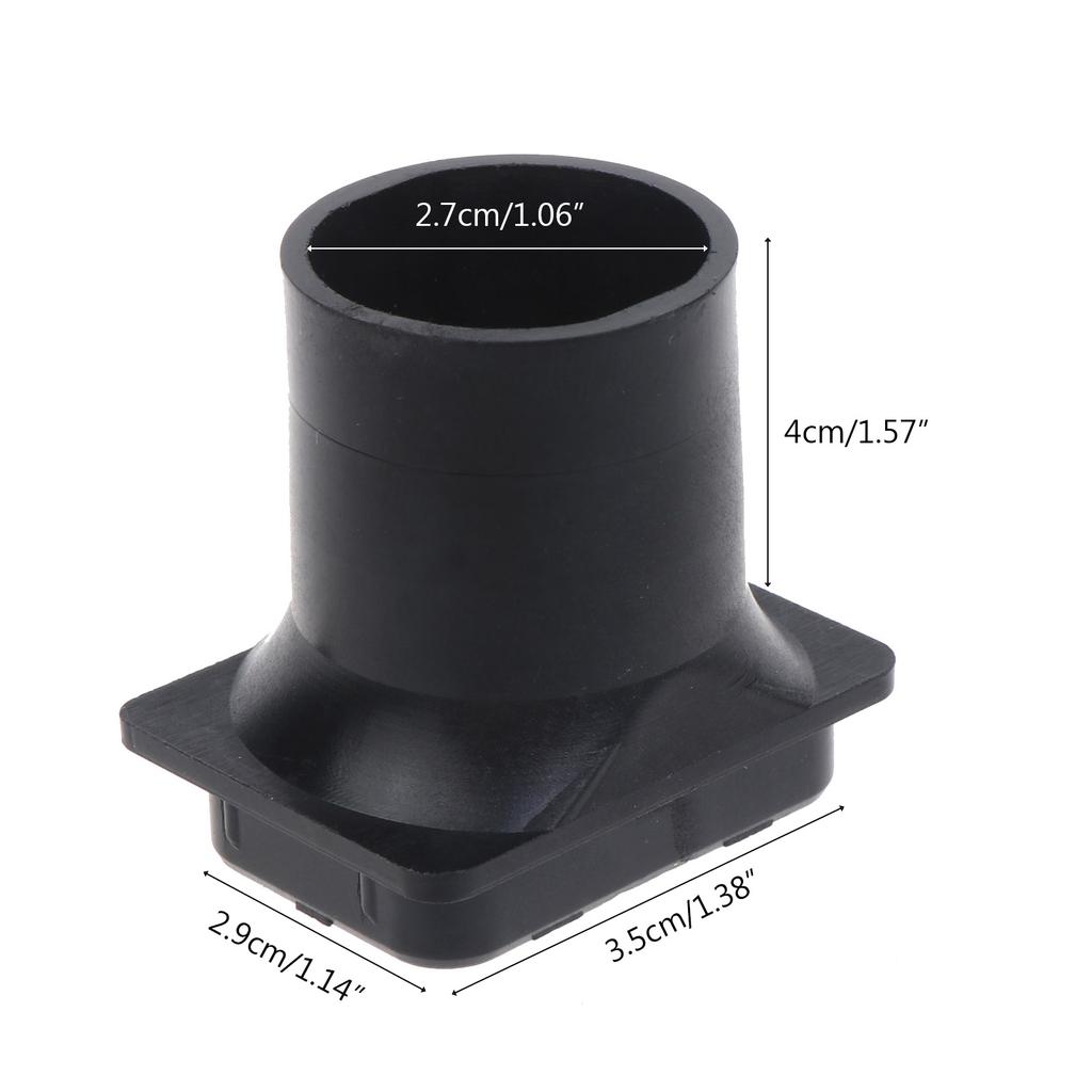 Durable Universal 27mm Diameter Air Ducting Tubes for 12V 24V 5V 7530 Cooking Air Blower Cooling Fan 75x75x30mm BBQ Fan