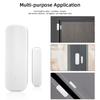 Tuya WiFi Magnetic Door Contact Sensor Wireless Window Entry Detector Smart Home Security Alarm with APP Remote Notification