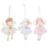 Mini Christmas Angel Doll Ornaments Christmas Tree Plush Angel Pendant for Xmas Birthday Thanksgiving Wedding Valentine's Day Decoration