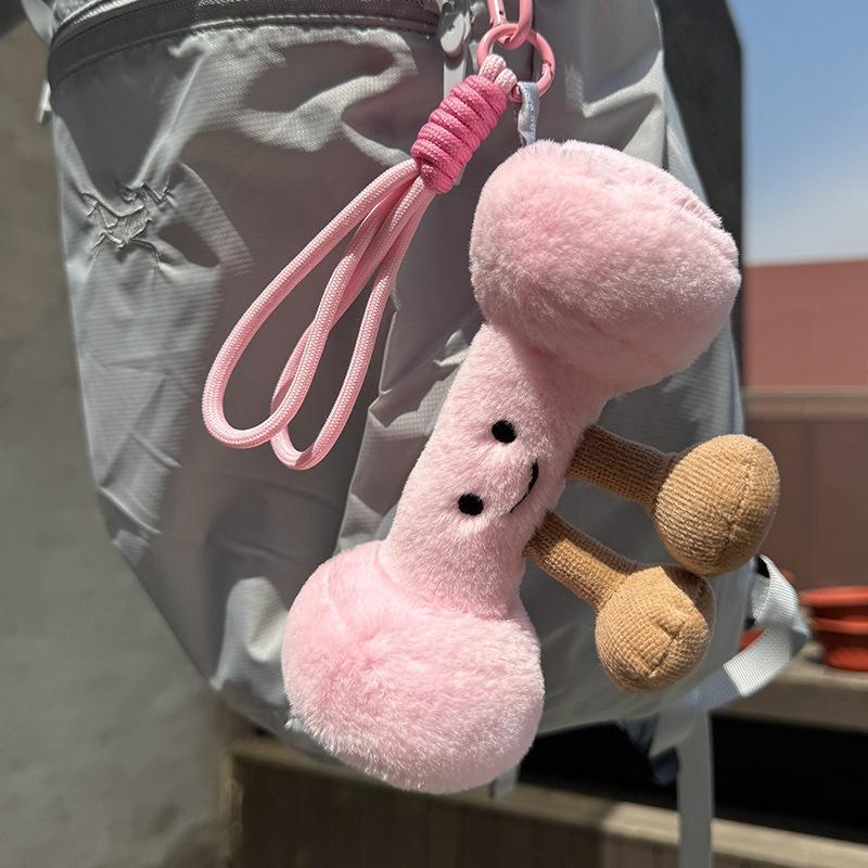 Забавные гантели гири плюшевые игрушки кукла подвеска подарки для занятий в спортзале маленькие украшения для подарков на день рождения мальчиков