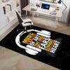 Music is a Piece of Art That Goes in the Ears Straight to the Heart Chair Mat Office Carpet Gift for Office Bedroom Living Room Various Rooms
