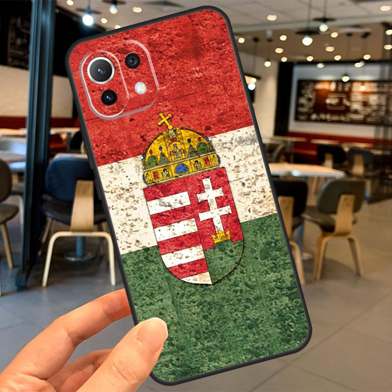 Чехол Флаг Венгрии для Xiaomi 11T 12T 13T 14T Pro 13 14 15 Ultra POCO X7 Pro X3 X5 X6 M6 F5 F6 Pro Coque