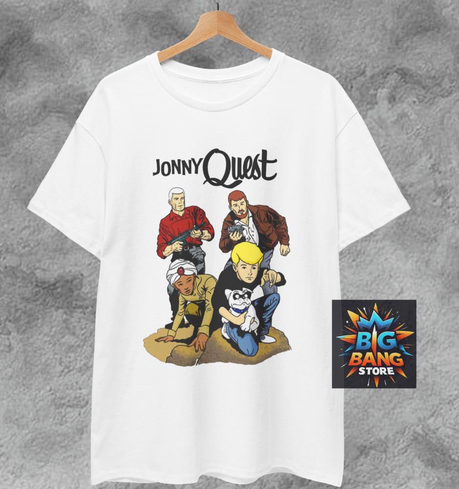 Футболка Jonny Quest, Джонни Мультик 80-х 70-х Унисекс