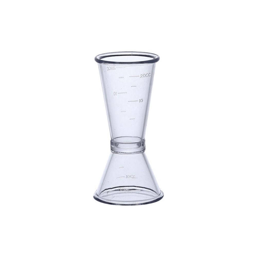 PP Cocktail Shaker 10/20cc Jigger Short New Measuring Jugs
