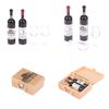 1 Набор Мини-винный бокс Миниатюрные модели красного вина Реалистичные мини-бутылки и бокалы для кукольного домика Миниатюрные сцены Декор кухни