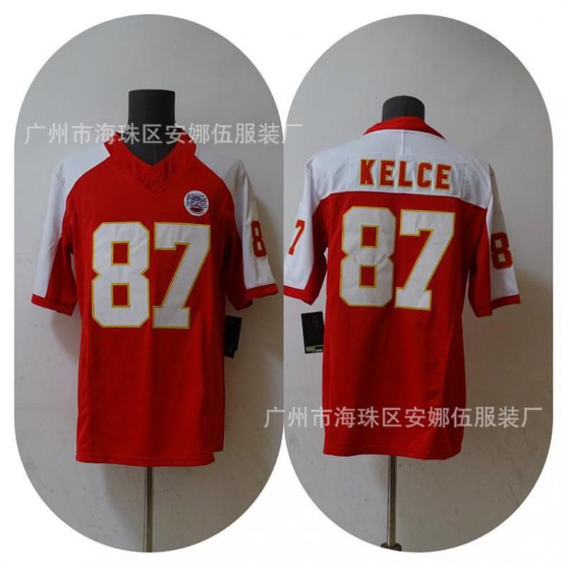 Kansas City Chiefs NFL Football Jersey T-Shirt Mens Cotton Embroidered Team Apparel Wear