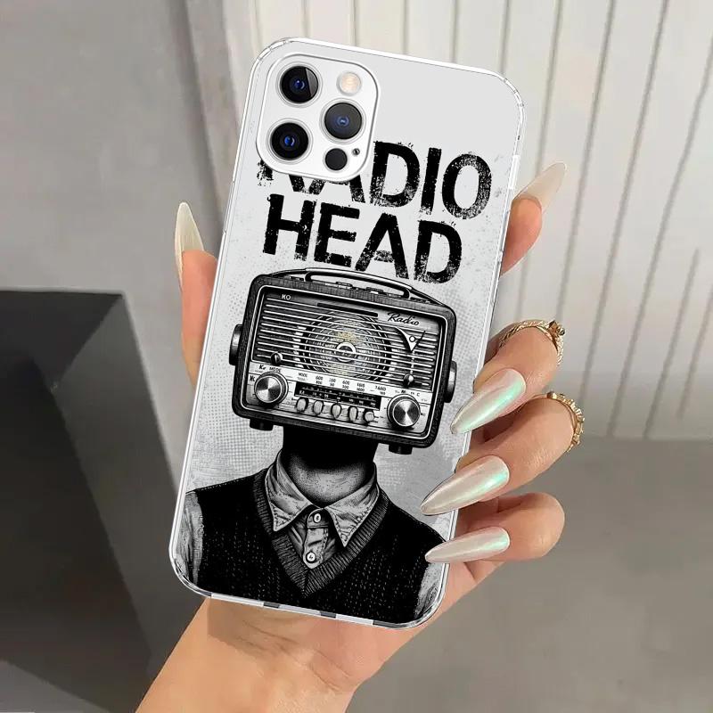 Чехол для телефона R-Radiohead для Iphone 17 Air 16 15 Plus 14 13 Mini 12 11 Pro Max 16E 7 8 SE 2020 Мягкий чехол с принтом 17 Air