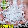500/50 шт. Клипсы для поддержки растений Многоразовые пластиковые соединители Зажим для фиксации лозы Клипса для помидоров винограда овощных растений Держатель Пряжка Садовый инструмент