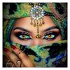 5D Diy Алмазная картина Таинственная межрасовая девушка Вышивка крестом Домашний декор Подарок ручной работы