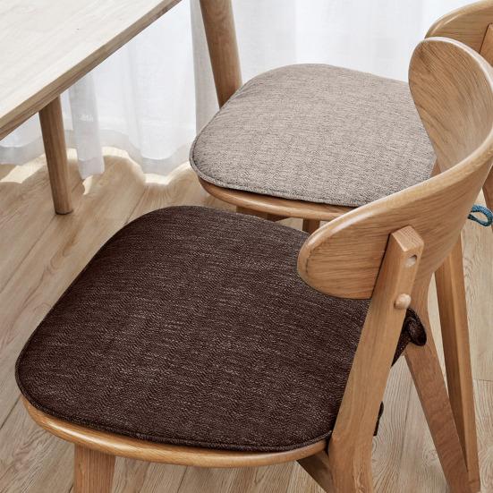 Подушка для зимнего сиденья с набивкой, противоскользящим дном, съемная, с медленным отскоком, с функцией сброса давления, утолщенная подушка для дивана в гостиную, офисное кресло