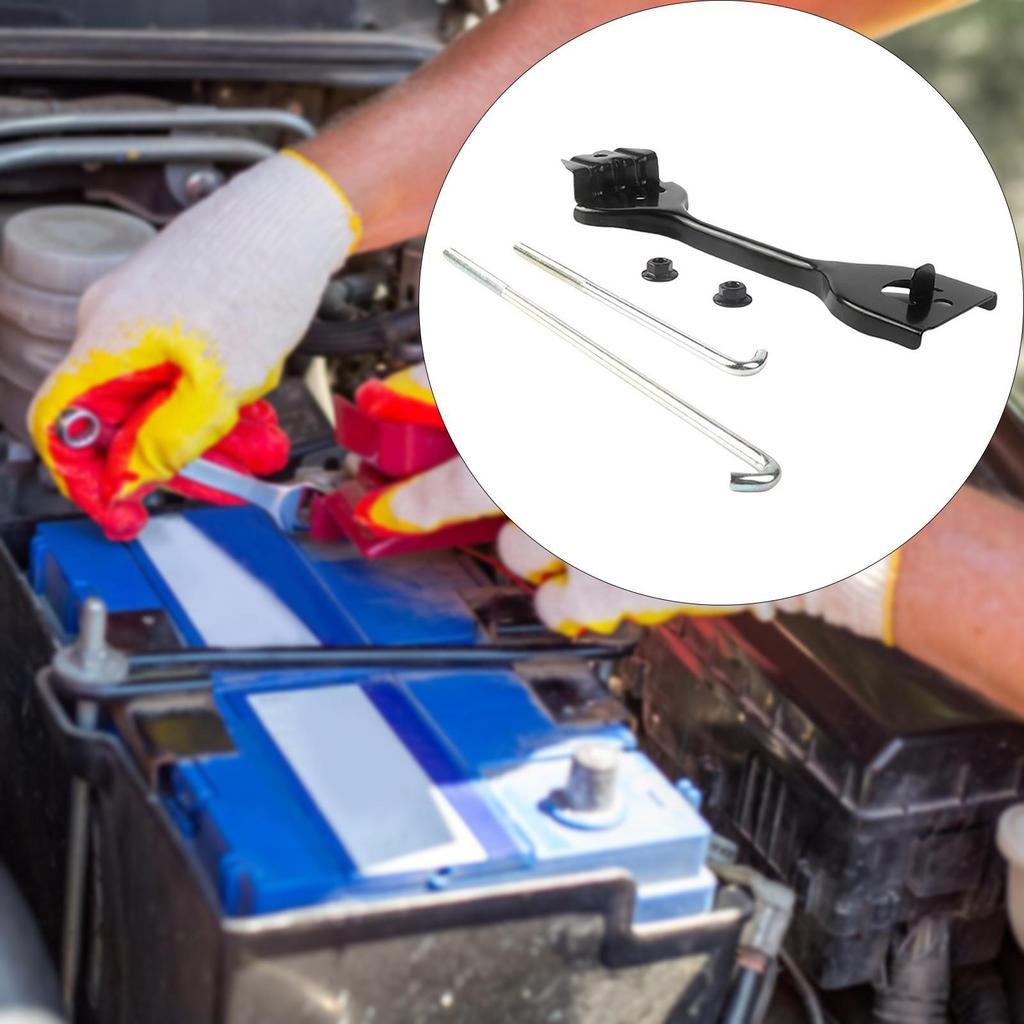 Battery Tie Down Holder Clamp Kit Replacement for Subaru WRX Impreza