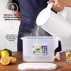 Cold Kettle with Faucet, Refrigerator Juice Water Pitcher, Home Plastic Beverage Dispenser, Filter Drink Container for Camping