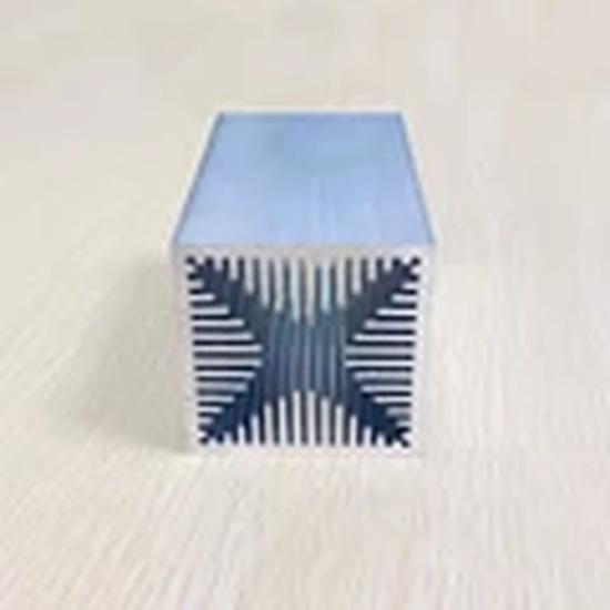 3pcs Transistor Heat Sink With Fan 40*40*100/150mm Powerful Tube Radiator Wind Tunnel Aluminum Heat Dissipation