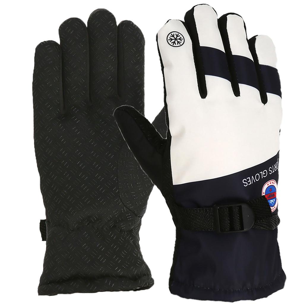 Взрослые лыжные перчатки, зимние теплые и морозостойкие перчатки