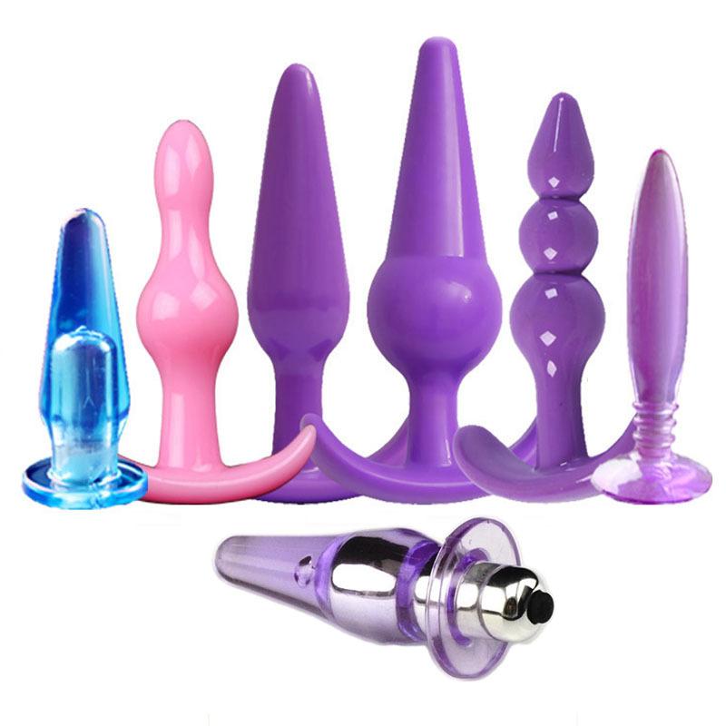 penut mini finger vibrator Butt Plug Massager Sets sexy nightlife anchor beads g-spot Stimulating Bullet Anal sex Toys for women
