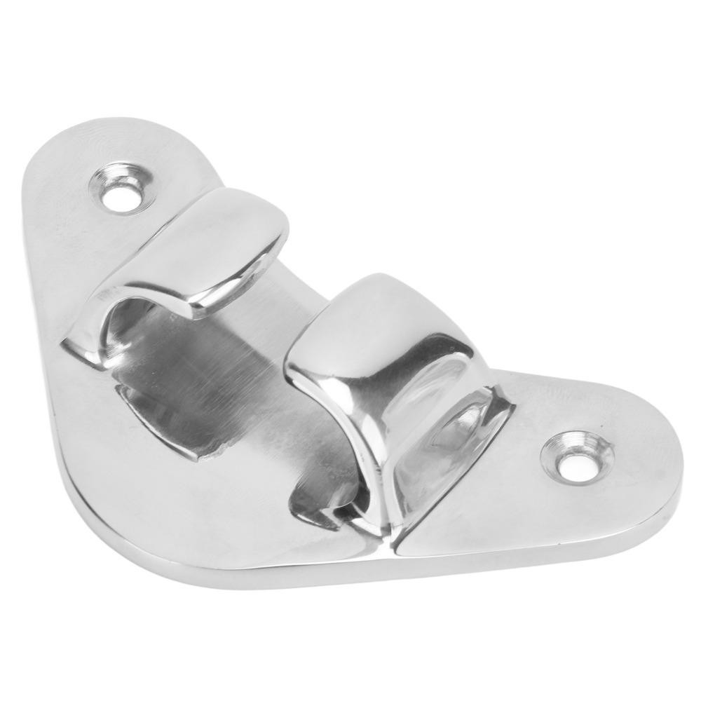 Corrosion Resistant Straight Bow Cleat Chock Finely Polished Boat Line Chock For Ship